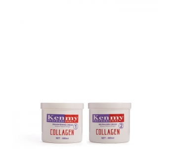 DUỖI THƠM KENMY CÔNG NGHỆ MỚI COLLAGEN- KERATIN -COMPLEX 600ML