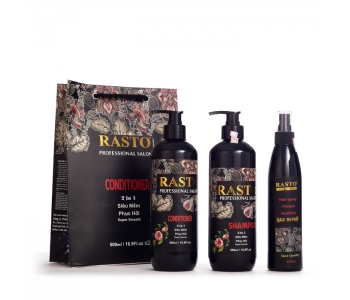 DẦU GỘI, XẢ TSUBAKI 2 IN 1 RASTO SUÔN MỀM 500ML X 2